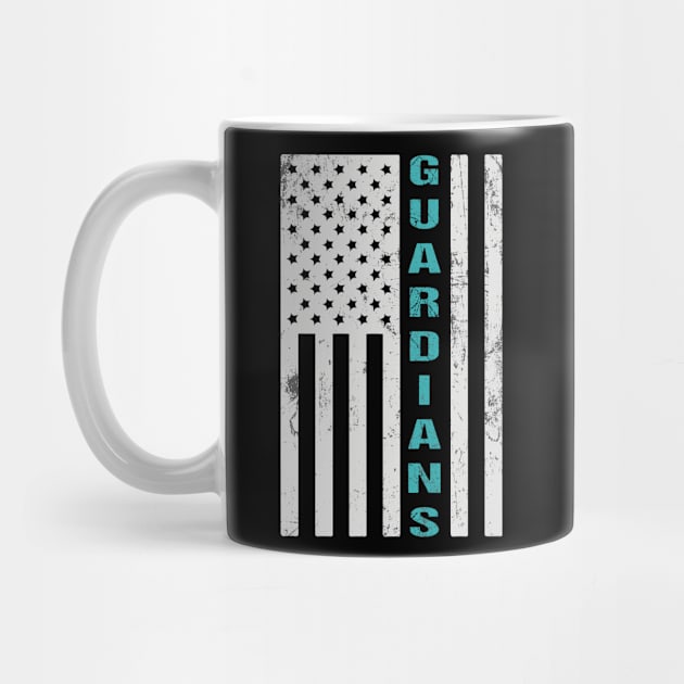 Guardians of Space Flag - Military Force to Defend the USA by Shop design